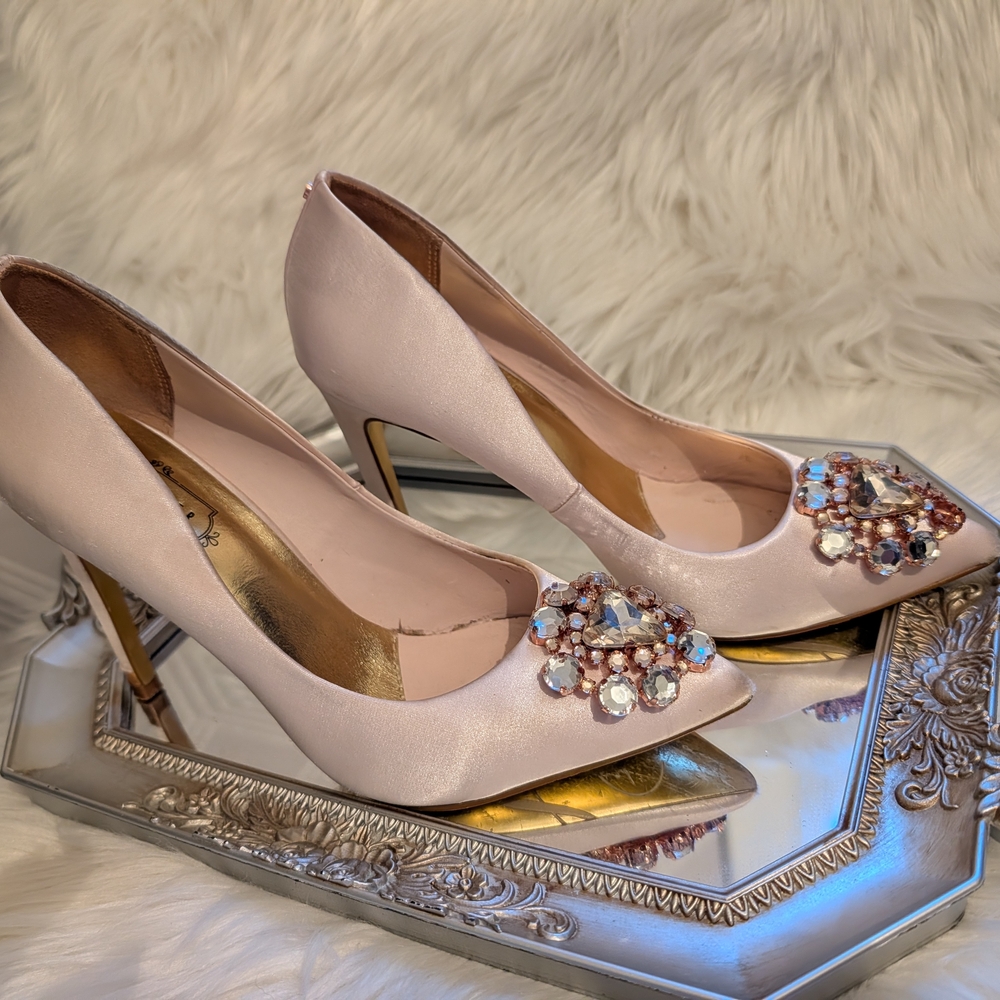 Ted Baker London Blush Embellished Heels